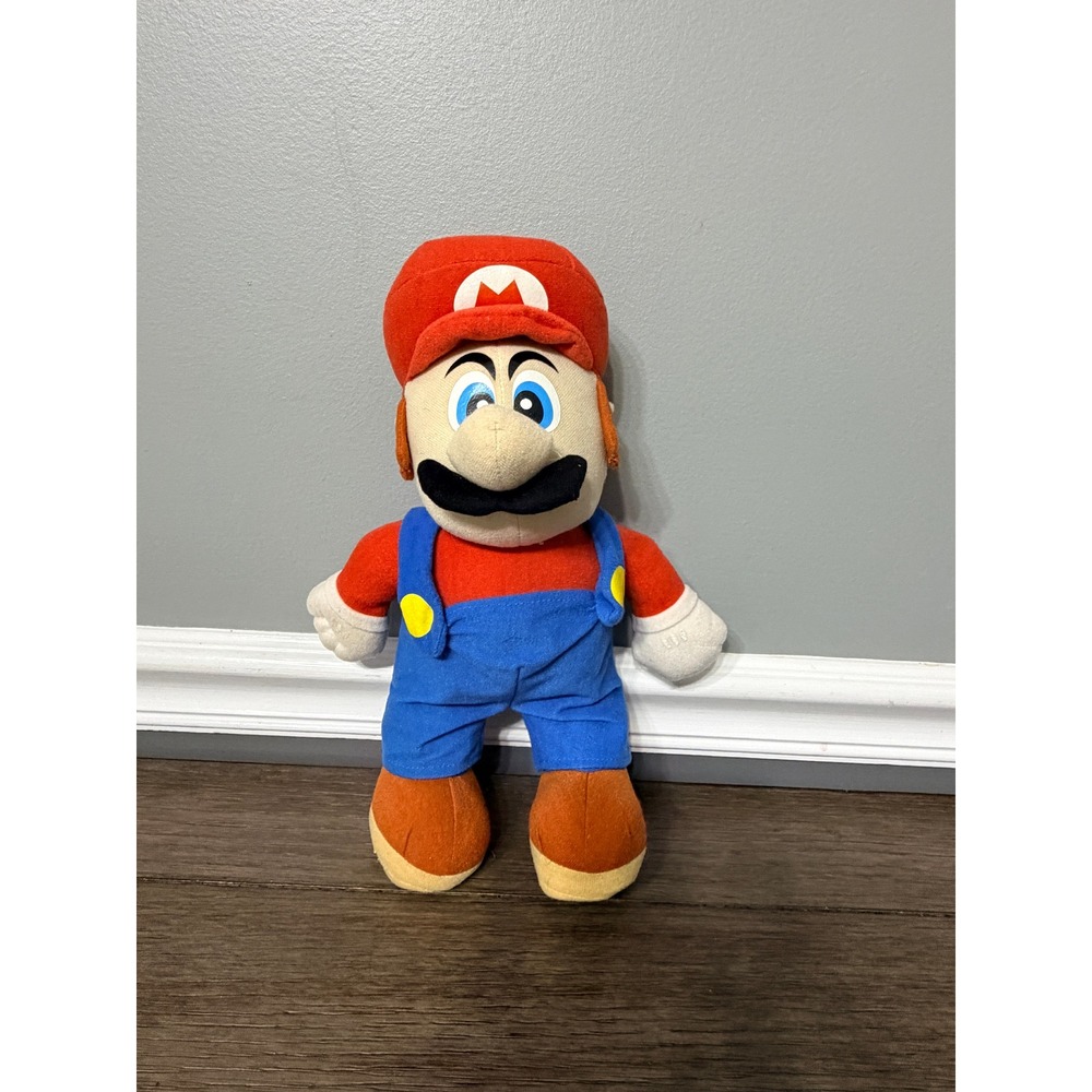 Vintage 2004 Official Nintendo Super Mario Bros Mario Plush
